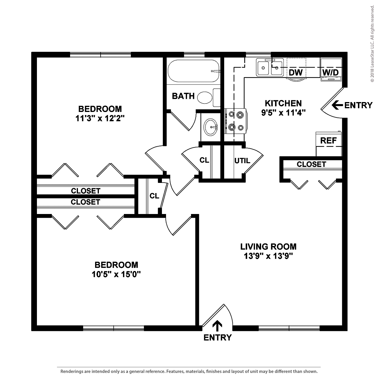 A black and white image of a floor plan for a home with a living room